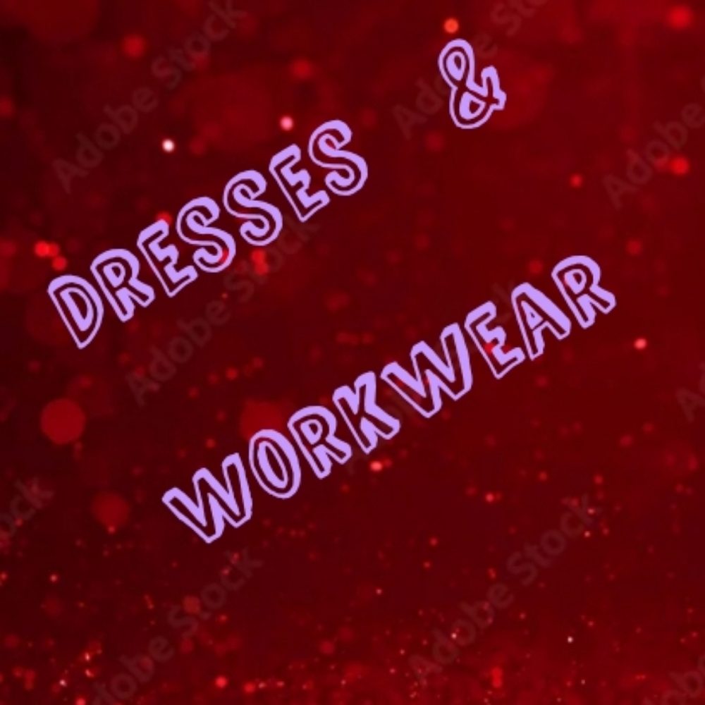 Red and Purple Graphic Dresswear Poster